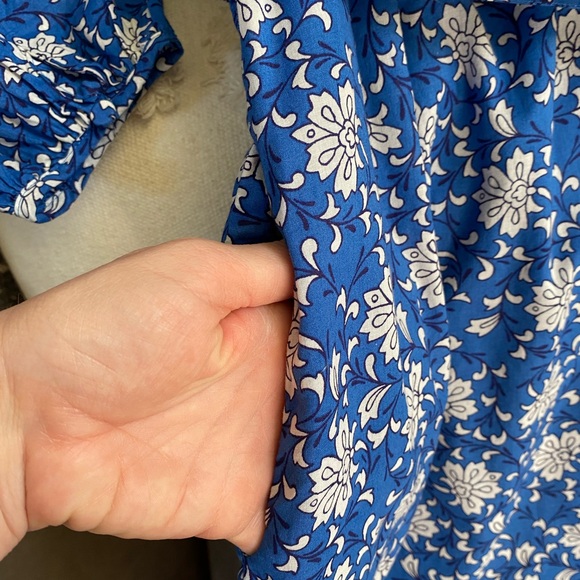 {J.Crew} Embroidered Caftan - Picture 6 of 10